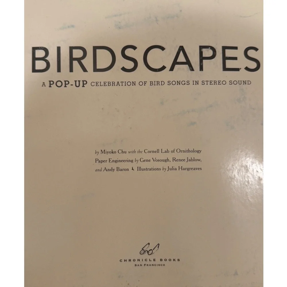 Chronicle Books birdscapes pop